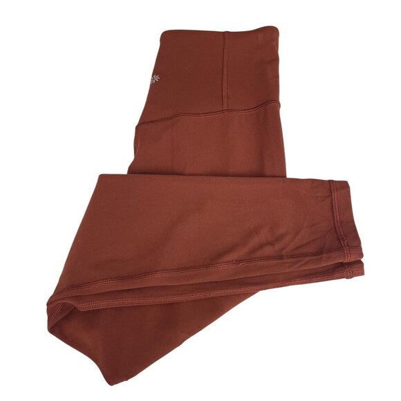 Athleta Ultra High Rise Elation 7/8 Tight Legging Activewear Mahogany‎ Womens XS - Picture 10 of 10